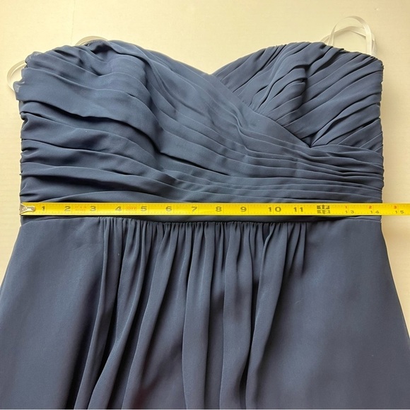 Jasmine‎ B2 B2078 Long Sweetheart Neckline Poly Chiffon Bridesmaid Dress - Picture 10 of 14